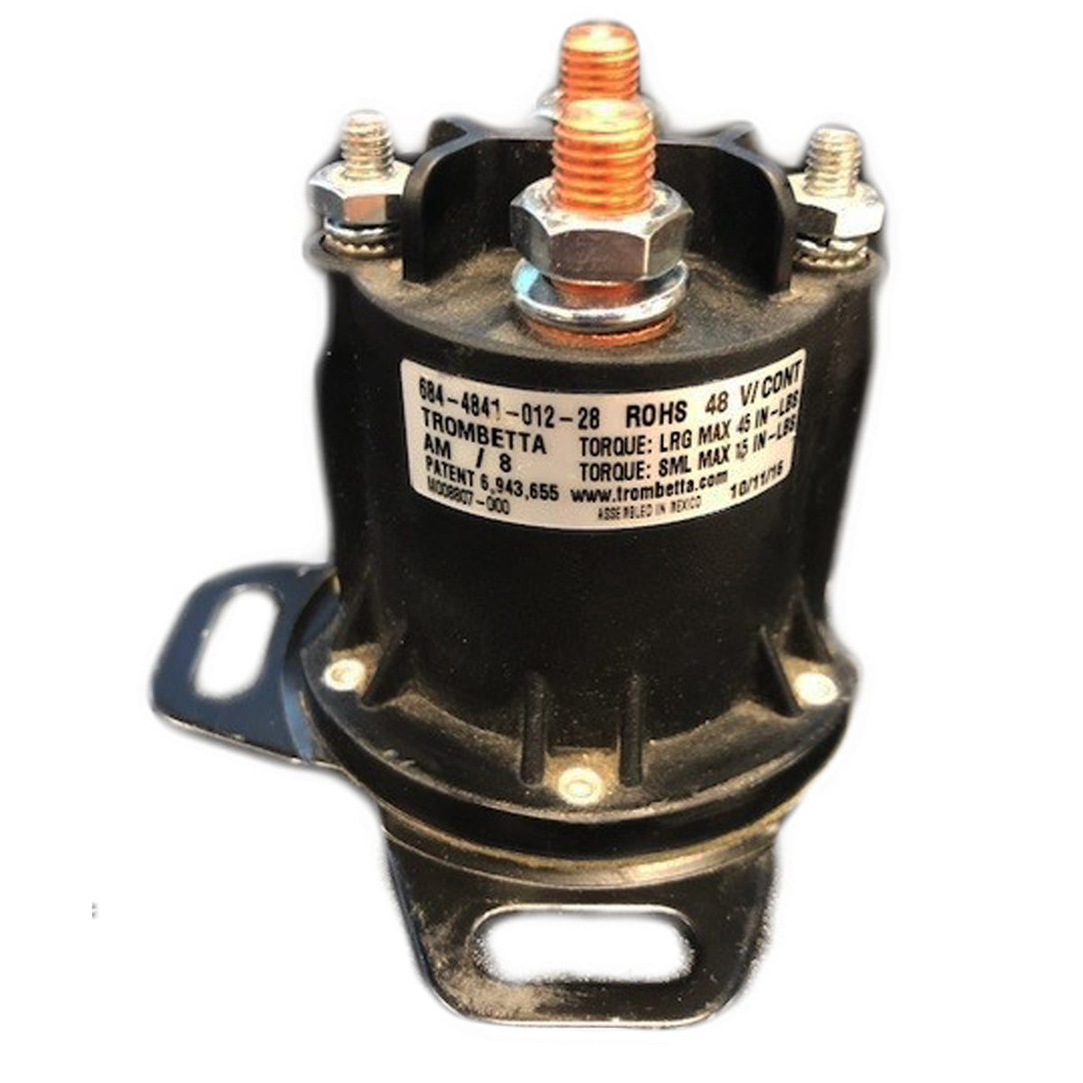 EZGO RXV 36/48-Volt Solenoid Kit – 2013–2019 Electric | OEM #672553
