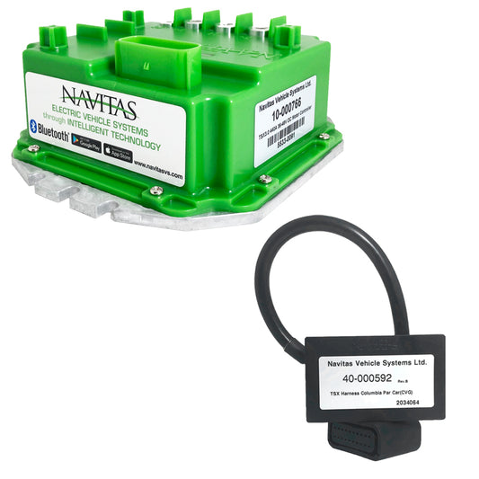 Navitas TSX 3.0 440-Amp Controller & Adaptor Harness for Columbia Par Car 48V (Sevcon)