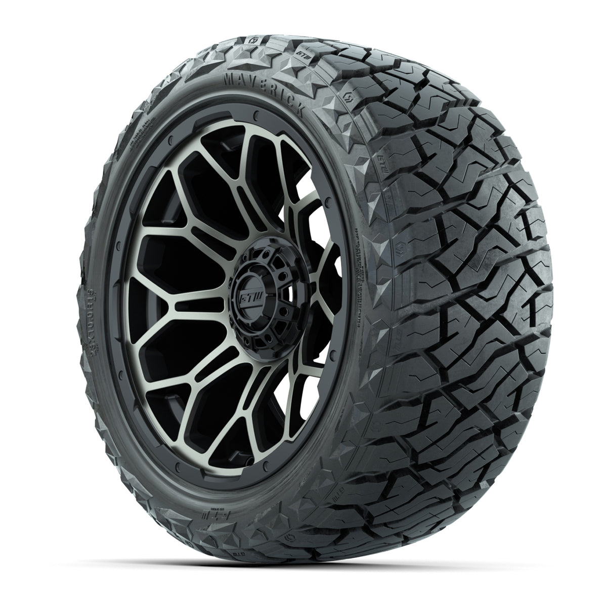 GTW Bravo Matte Bronze 15" Wheels with 23x10.00-R15 Maverick All-Terrain Tires – Full Set