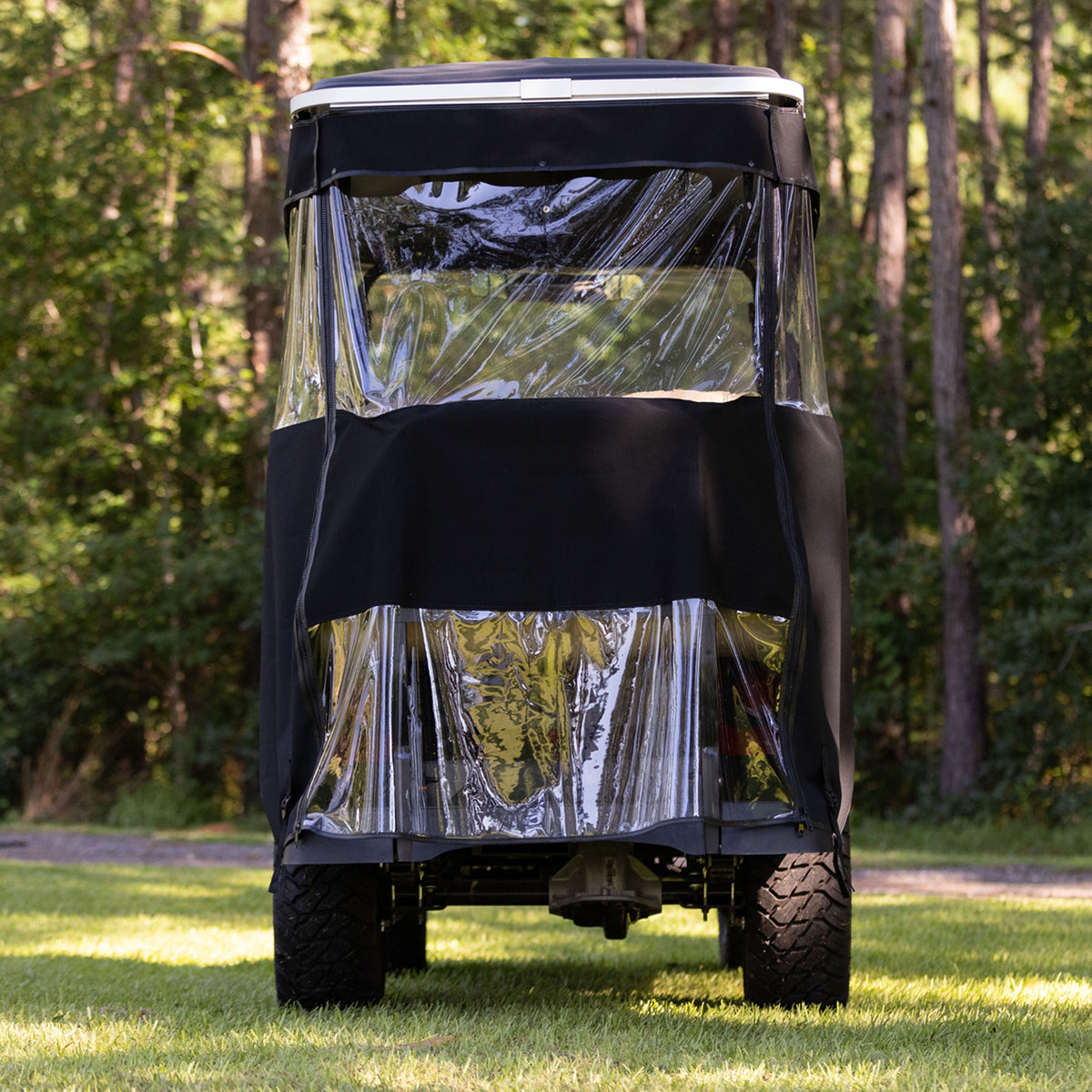 RedDot EZGO Express S4 Elite 3-Sided Track Enclosure - Black (2023-Up)