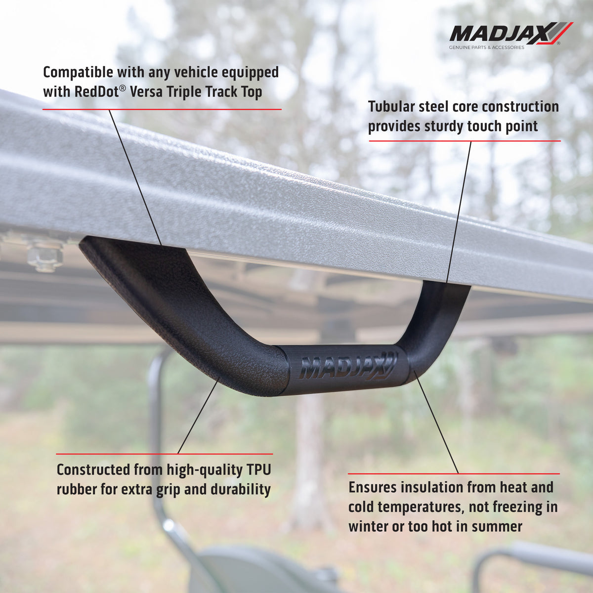 Top Grab Handle For Extended Versa tops ( 84" & 120")