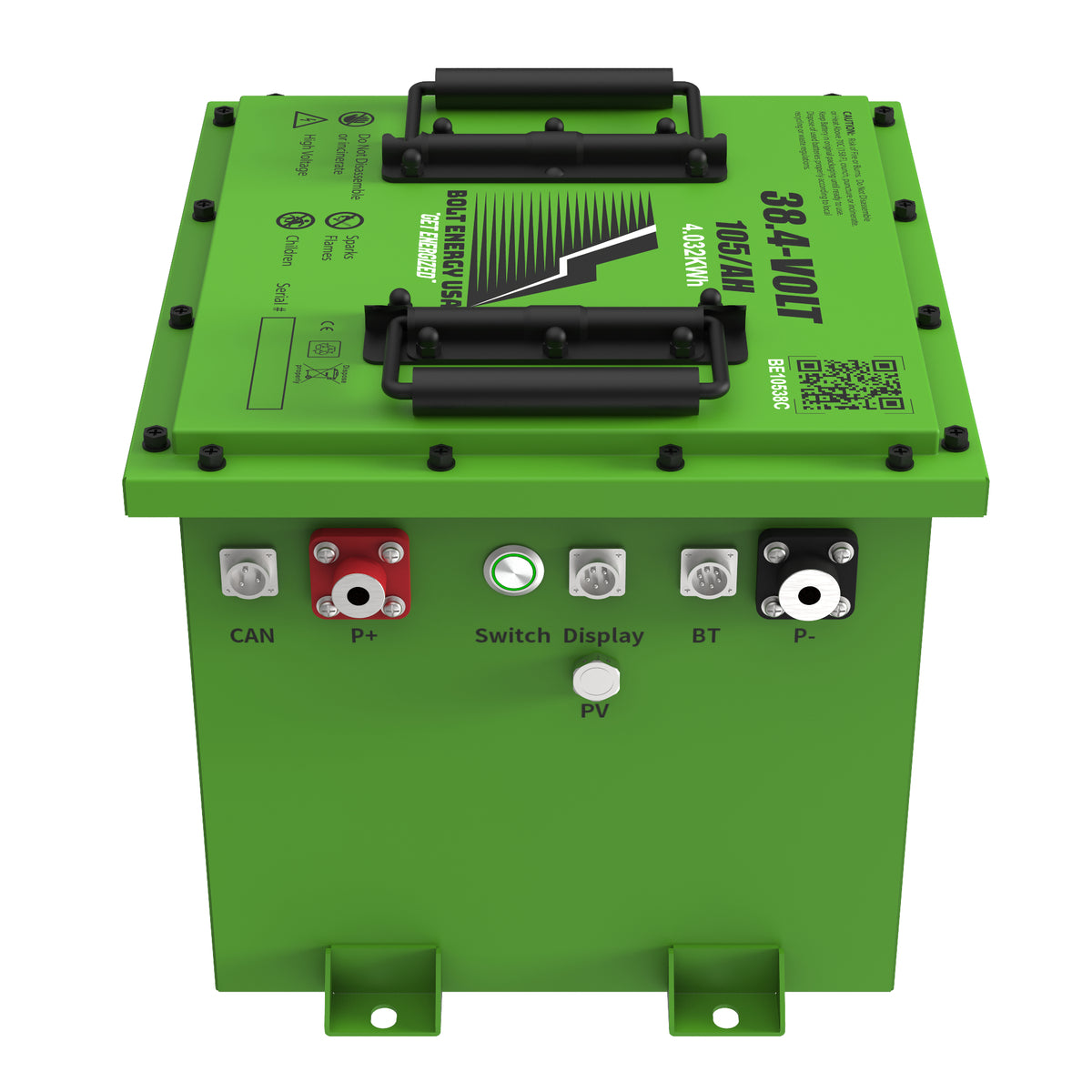 Club Car DS Bolt Lithium 38V 105Ah Battery Kit - 12 Year Warranty