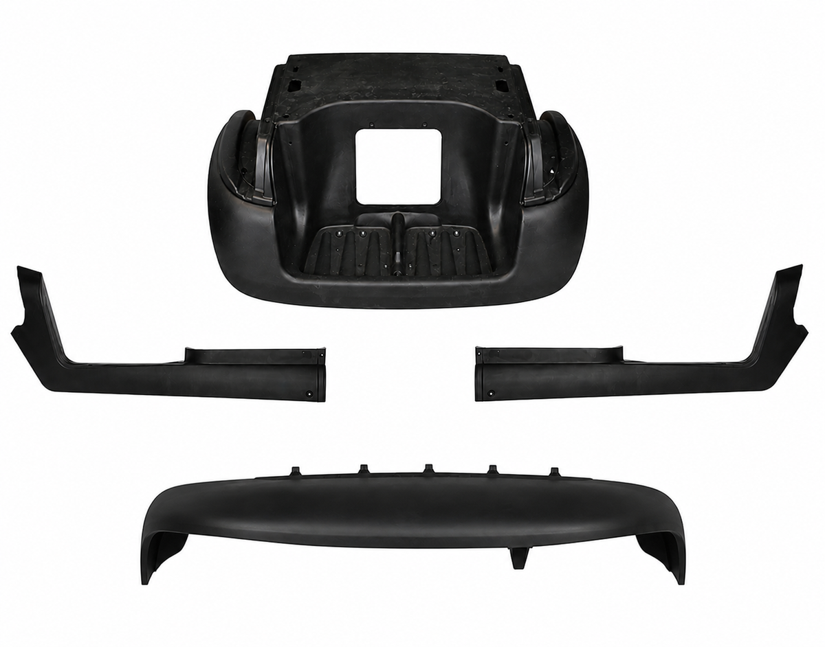 Club Car Precedent Full Plastics Swap Kit | Front Fascia, Rocker Panels & Underbody