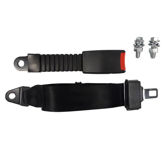 LAP BELT (SINGLE IN BOX) w/ Hardware for Golf Cart