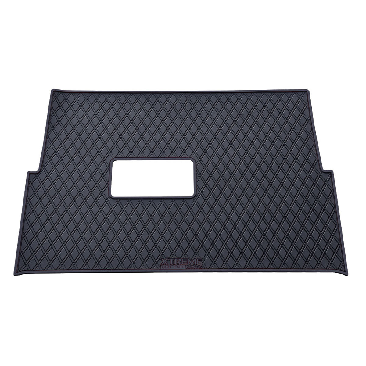 Xtreme Mats Full Coverage Golf Cart Floor Mat – Advanced EV Advent 4 | All Black