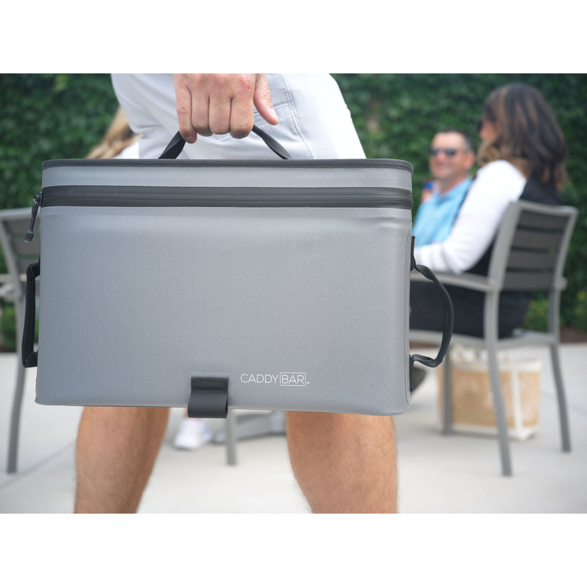 CADDYBAR™ Golf Cart Cooler | Holds 9 Cans or 2 Wine Bottles