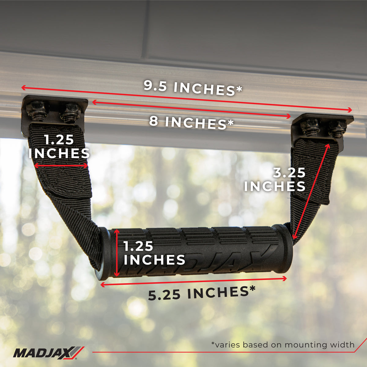 MadJax XSeries Storm Soft Style Grab Handle for 84" & 120" Versa top