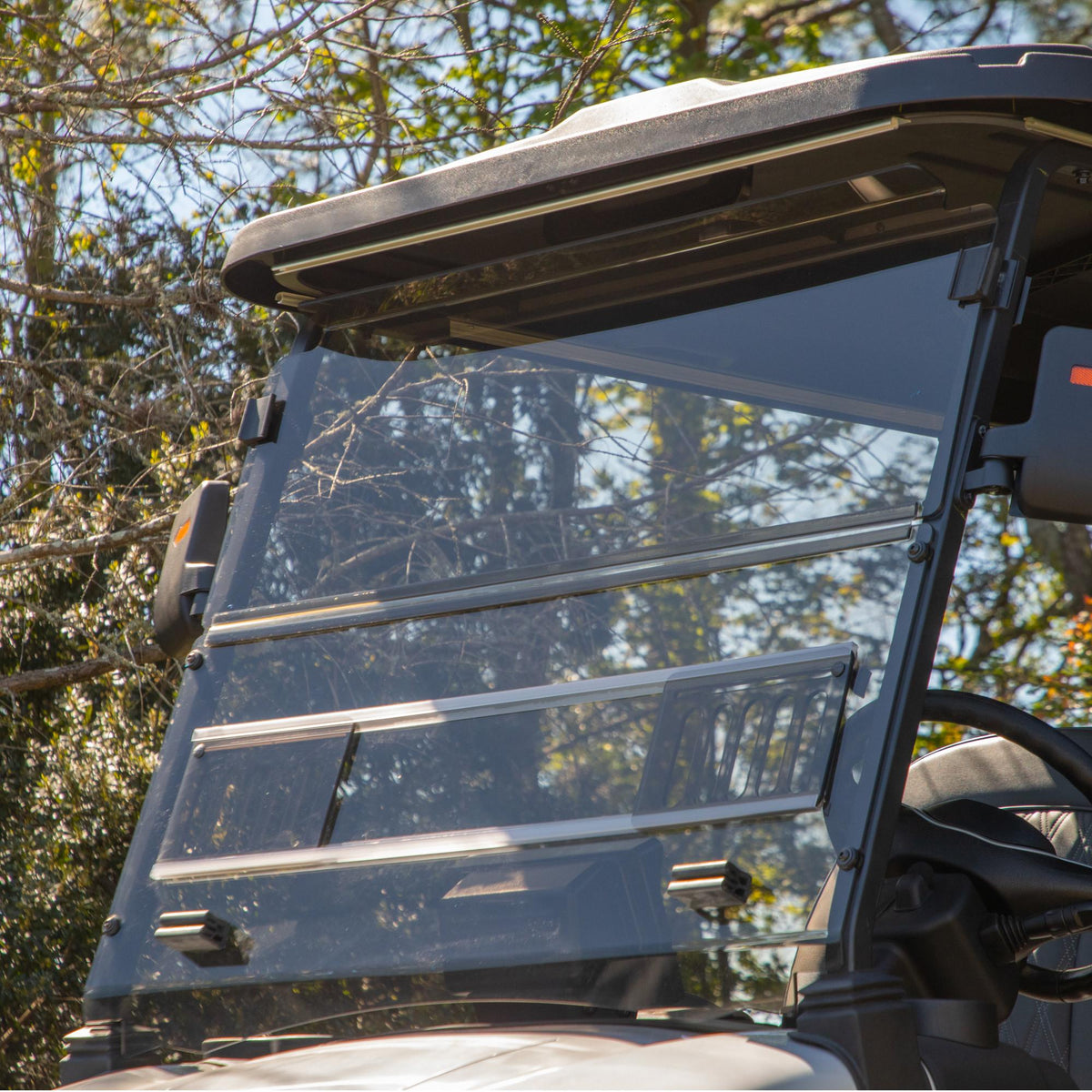 RedDot Denago Rover XL Clear Vented Folding Windshield | 1/4" Acrylic