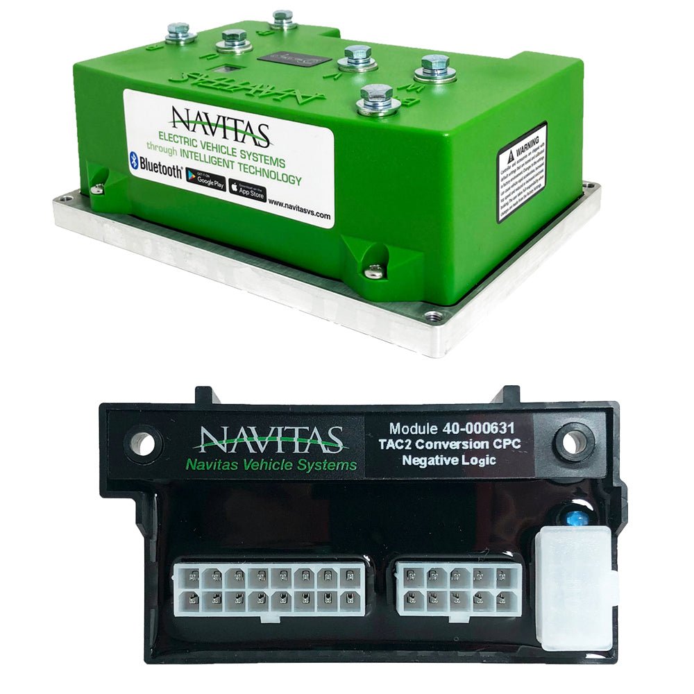 Navitas 600-Amp 4KW DC to AC Conversion Kit for Columbia Par Car 48V – Bluetooth + OTF Programmer