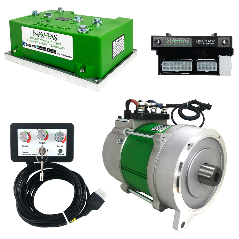 Navitas 600-Amp 4KW DC to AC Conversion Kit for Club Car DS / Precedent / Tempo / Onward 48V – Bluetooth + OTF