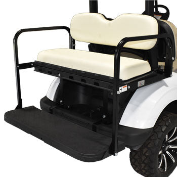 GTW MACH3 Rear Flip Seat for E-Z-Go TXT - White 1994.5-2022