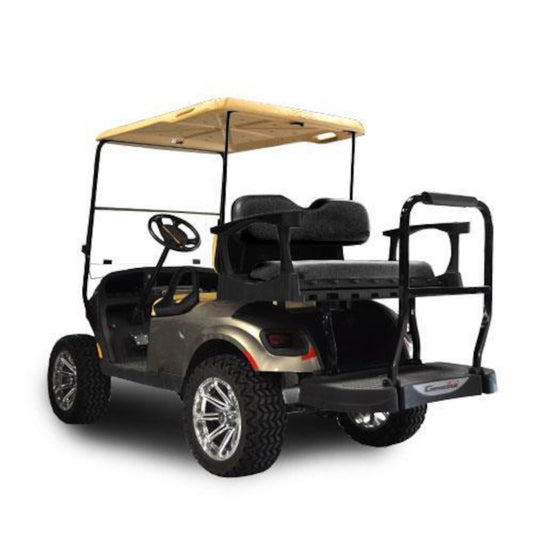 EZGO RXV MadJax® Genesis 250 Rear Seat with Standard Black Seat Cushions (Years 2008-Up)