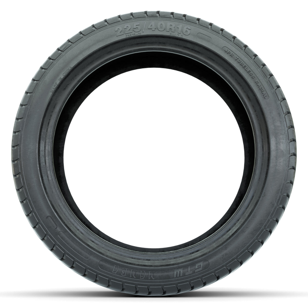 GTW® Maverick Steel Belted Radial Street Tire - 225/40-R16