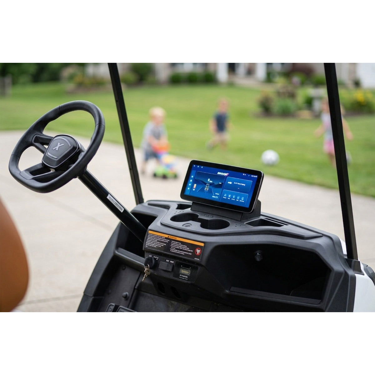 MadJax® Kinect™ Display Screen Kit for A/C motor Yamaha Drive2 with OEM Lithium Battery Setup
