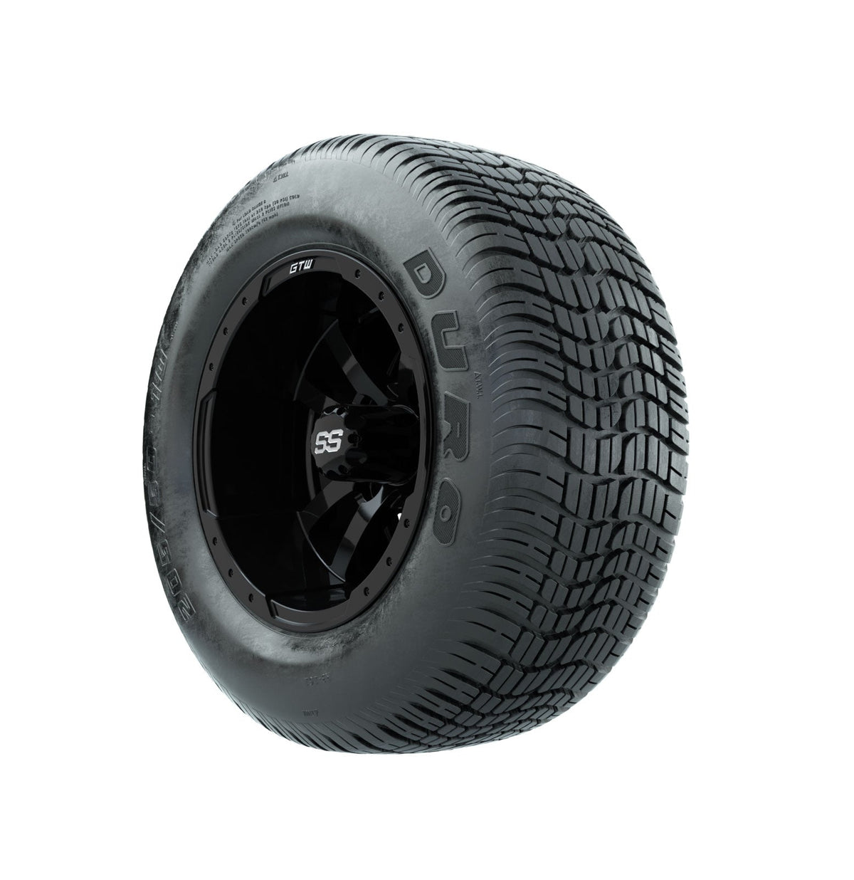 Set of (4) 10 inch GTW Storm Trooper Wheels on Lo-Pro Street Tires