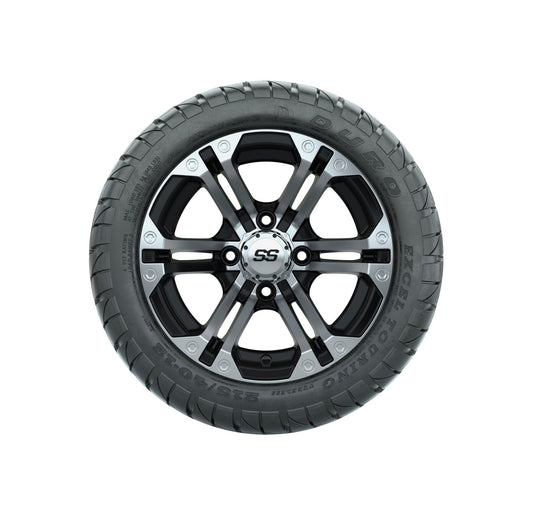 GTW Specter Wheels with Duro Lo-Pro Street Tires - 12x7 Inch