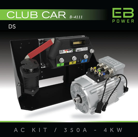 Eco Battery Ac Conversion Bundle Club Car DS / Villager 350a 4kw