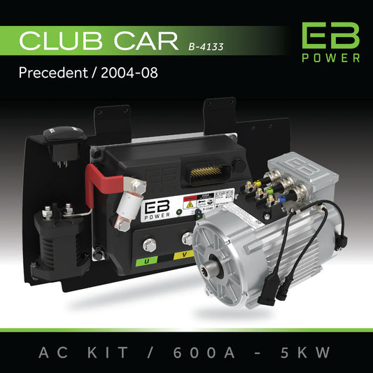 Eco Battery Ac Conversion Bundle Club Car Precedent 04-08 600a 5kw