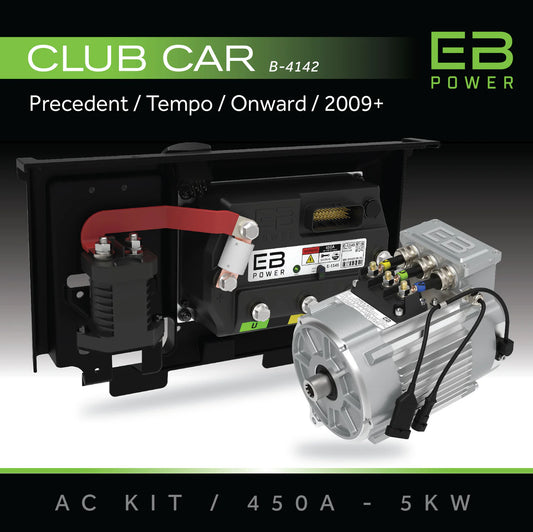 Eco Battery Ac Conversion Bundle Club Car Precedent 04-08 450a 5kw
