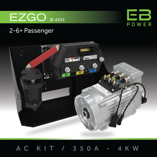 Eco Battery Ac Conversion Bundle Ezgo txt 350a 4kw