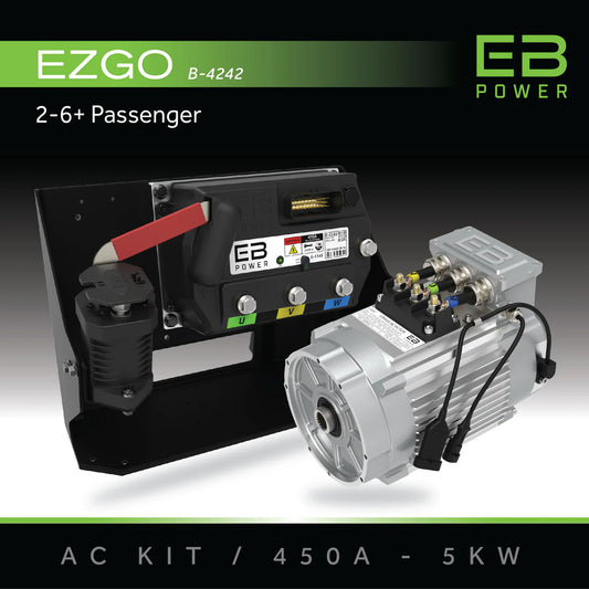 Eco Battery Ac Conversion Bundle Ezgo txt 450a 5kw