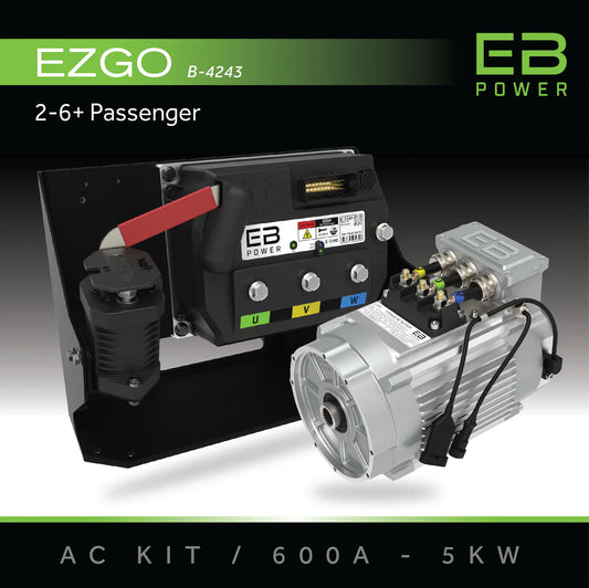 Eco Battery Ac Conversion Bundle Ezgo txt 600a 5kw
