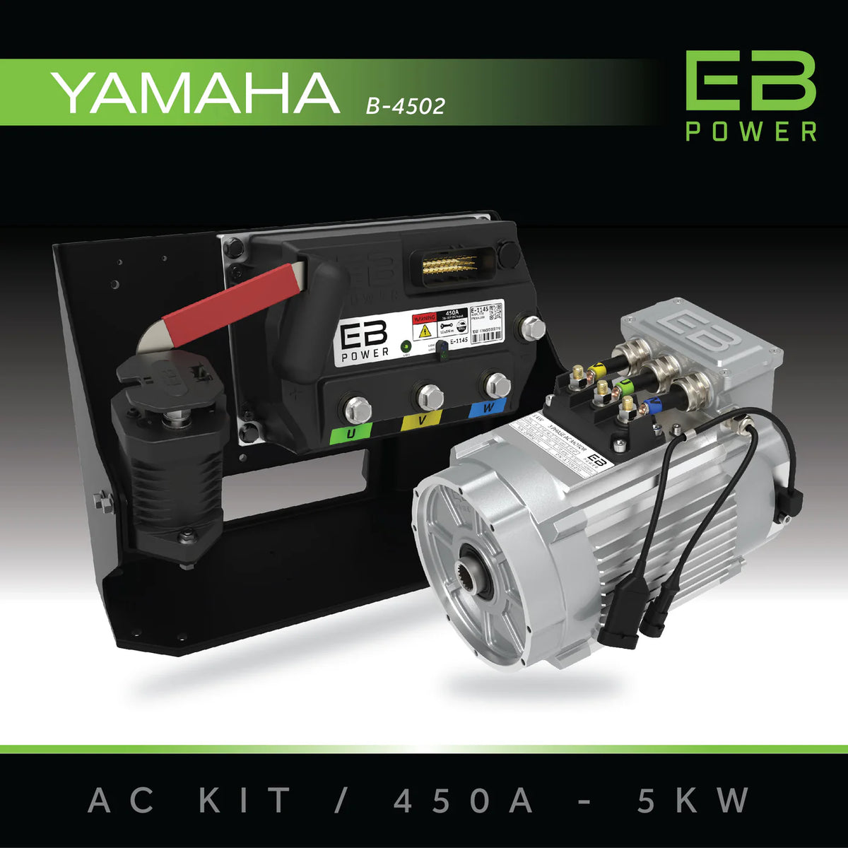 Eco Battery Ac Conversion Bundle Yamaha g29  Drive2 450a 5kw
