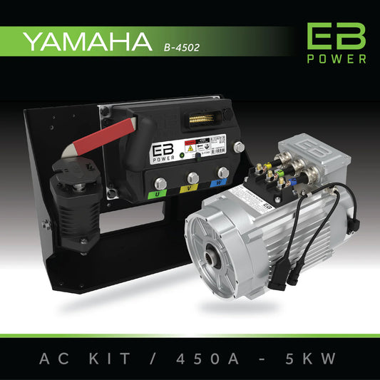 Eco Battery Ac Conversion Bundle Yamaha g29  Drive2 450a 5kw