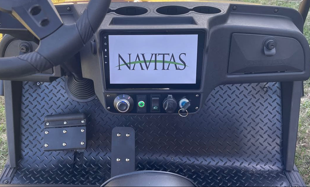 Navitas 10 inch Display Dash for Ezgo TXT and Navitas Chassis