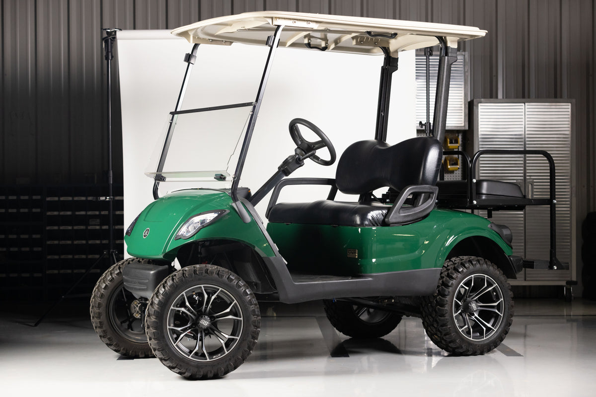 Clear DOT AS5 Folding Windshield for Street Legal Golf Carts | Choose Your Model
