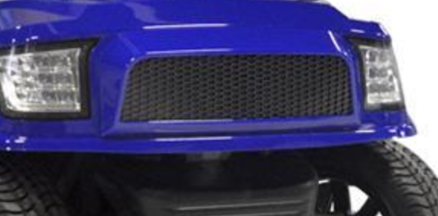Blue Alpha Series Street Style Grill for Club Car Precedent