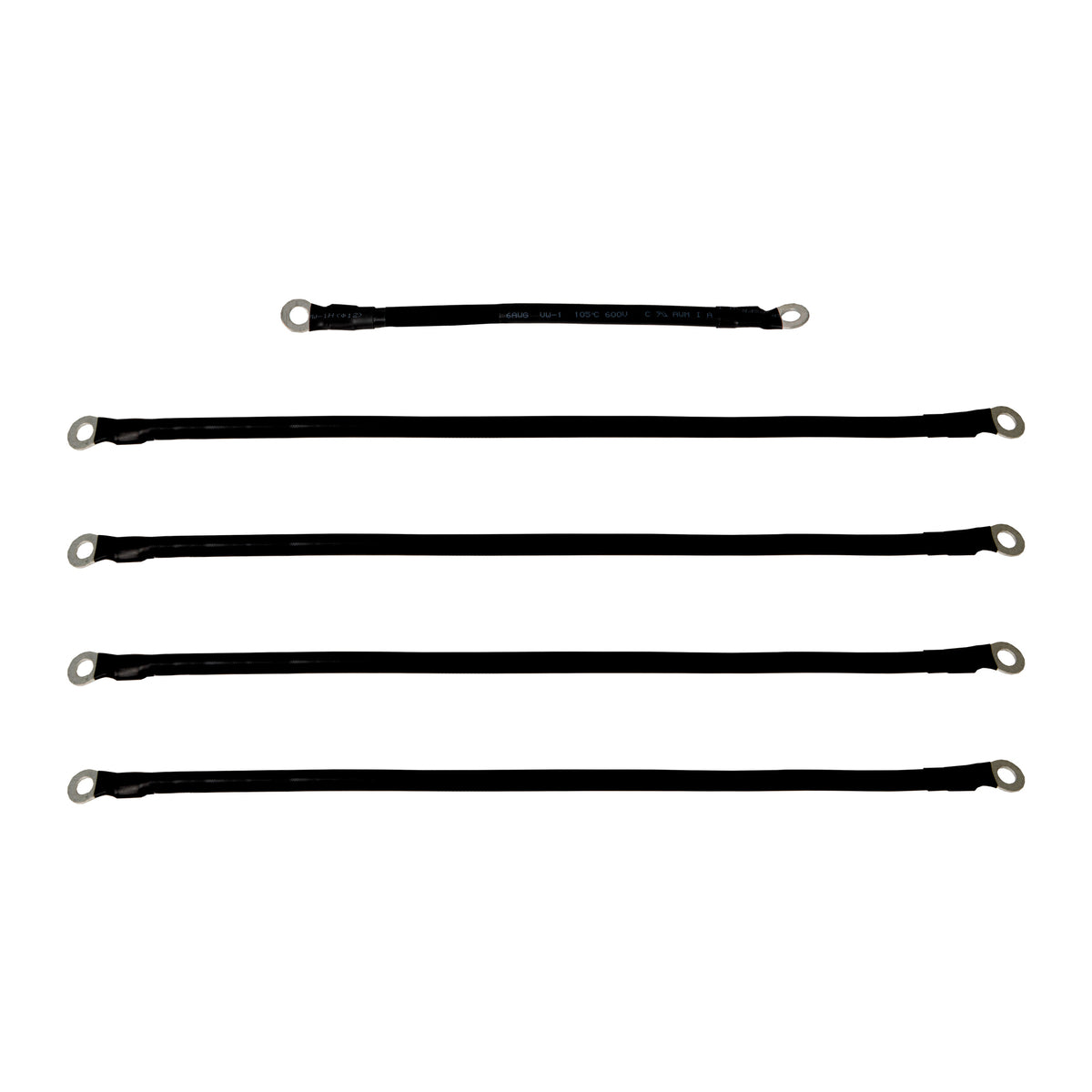 EZGO TXT 48V 6-Gauge Battery Cable Set (Years 2010-Up)