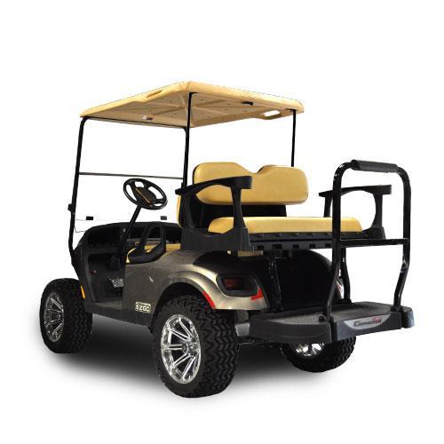 MadJax Genesis 250 Steel Rear Seat Kit with Sandstone Cushions - EZGO RXV (2008-2015)