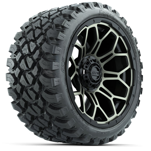 GTW Bravo Bronze 15" Wheels with 23x10-R15 Nomad All-Terrain Tires - Set of 4