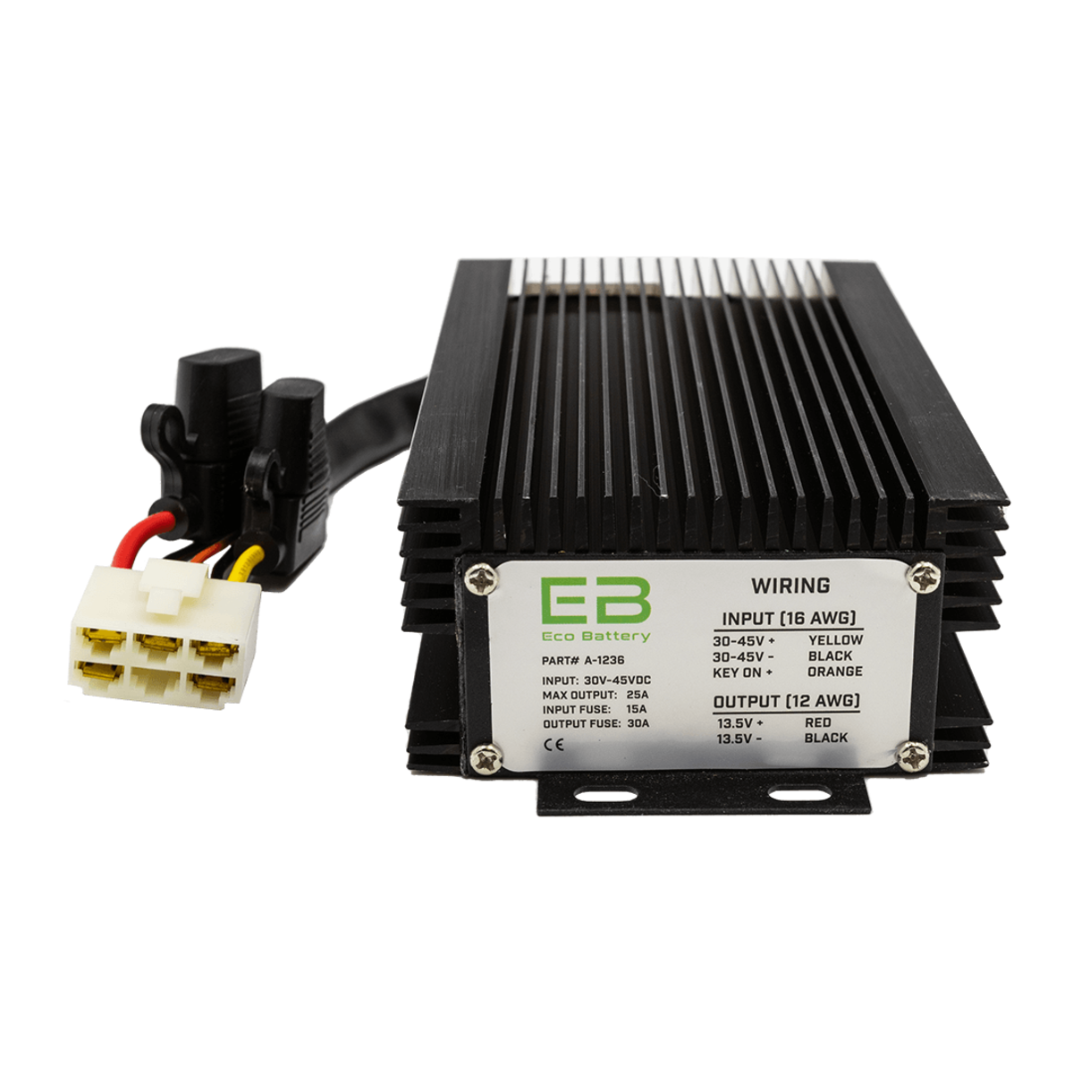 ECO BATTERY LITHIUM DC-DC 12V CONVERTER REDUCER, 35V-45V INPUT