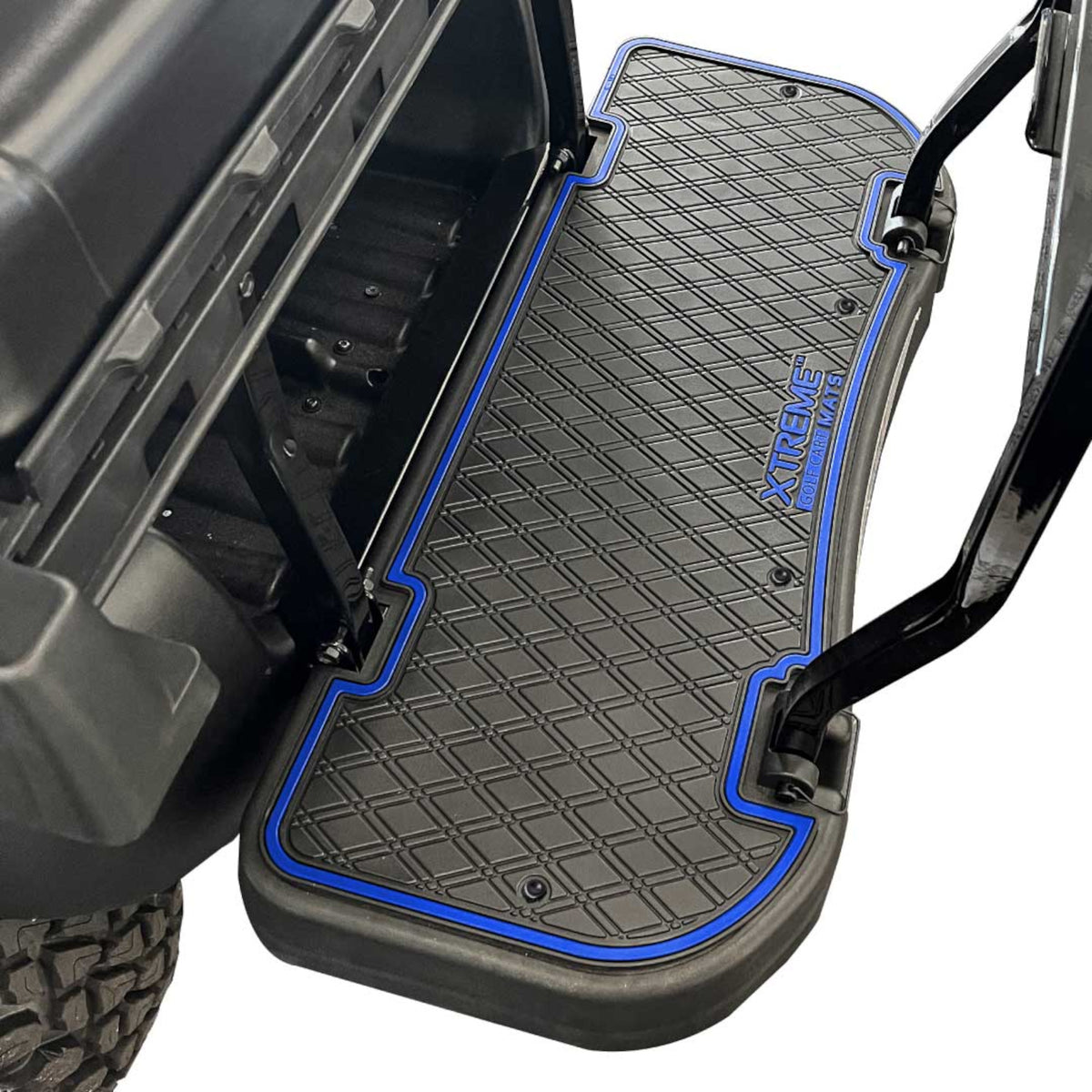 Xtreme Mats PRO Series Rear Seat Floor Mat | MadJax Genesis 250/300 – Black/Blue