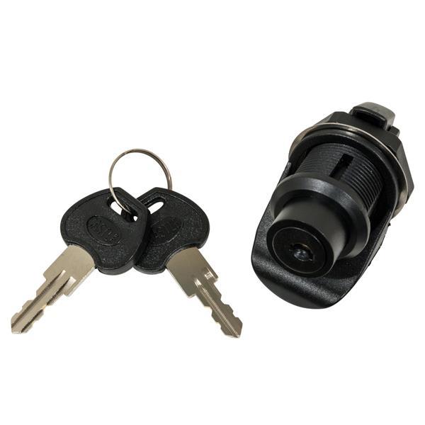 LOCK W KEY SET; DASH & BEVERAGE TRAY ASSEMBLIES