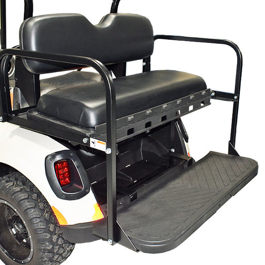 GTW MACH3 Rear Flip Seat for E-Z-Go TXT - Black 1994.5-2022