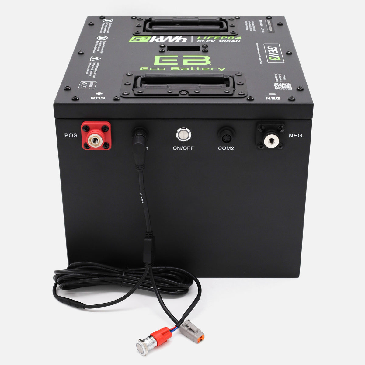 ICON EV Lithium Battery (2021-2023) – Eco Battery 51.2V 160Ah LiFePO4 Gen3 | Lifetime Warranty