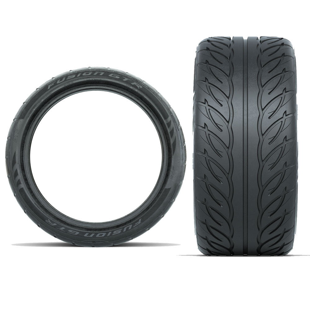 15" MadJax Flow Form Evolution Gunmetal Wheels with GTW Fusion GTR Street Tires-Set of 4