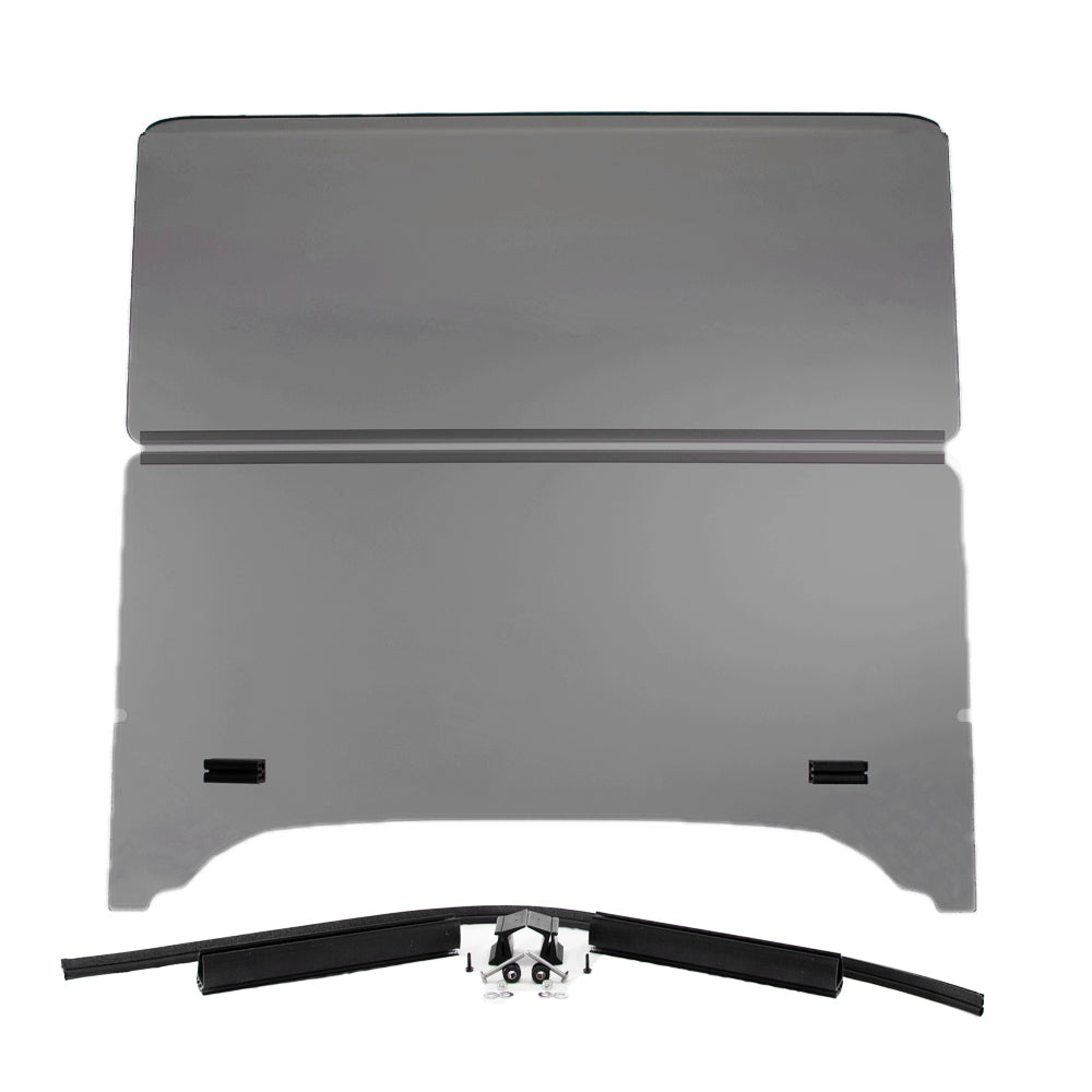 EZGO TXT MadJax Storm Body Kit Tinted Folding Windshield | 1/4" Acrylic | 1" Strut