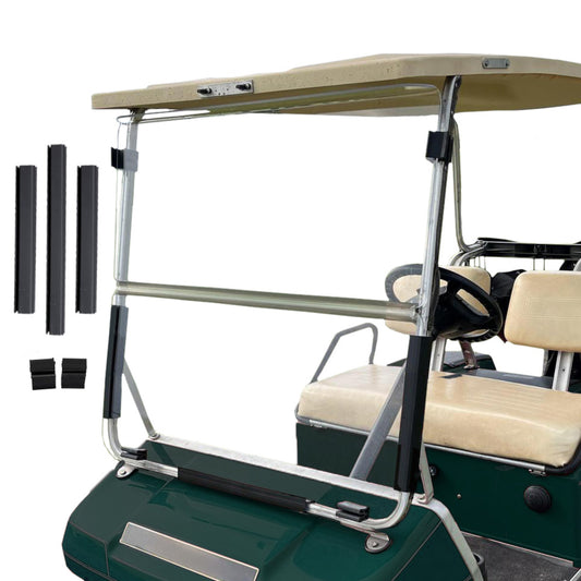 Clear Club Car DS Folding Windshield (Years 1982-1999) MADE IN USA