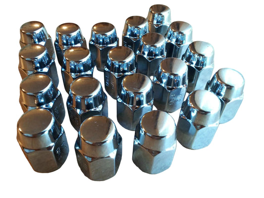 1/2" x 20 (16-Pack) Chrome GTW Acorn Lug Nuts