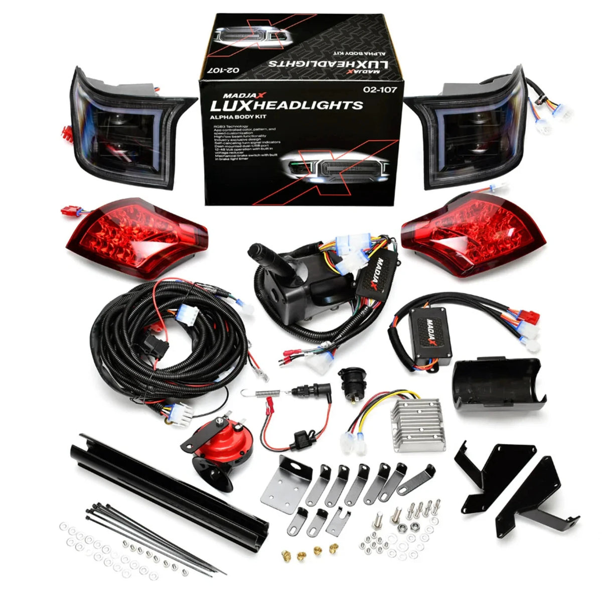 LUX Edition Alpha Body Kit + LUX Light Kit + Deluxe Grille - Precedent Choose Color