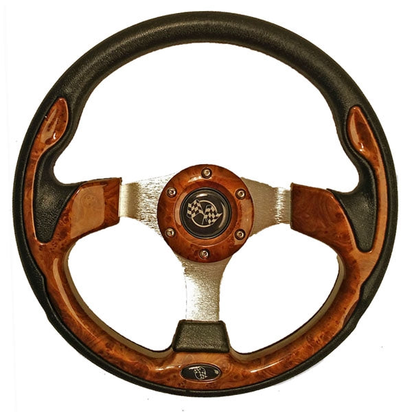 Golf Cart Steering Wheel & Adapter Kit | Club Car, EZGO & Yamaha