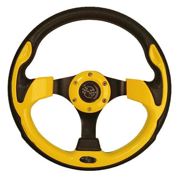 Golf Cart Steering Wheel & Adapter Kit | Club Car, EZGO & Yamaha