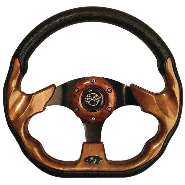 Golf Cart Steering Wheel & Adapter Kit | Club Car, EZGO & Yamaha