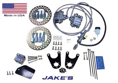 Jakes Brake Kit Club Car DS 1981-2008 Club Car DS - Front Disc Brakes