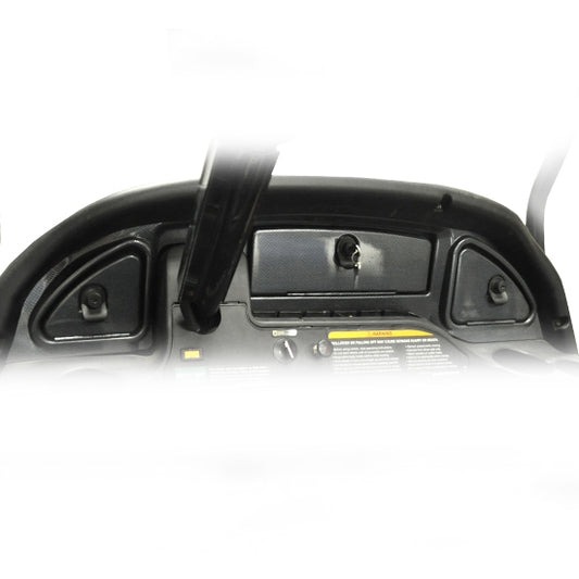 Club Car Precedent Carbon Fiber Dash Cover with Locking Storage (2004-2008)