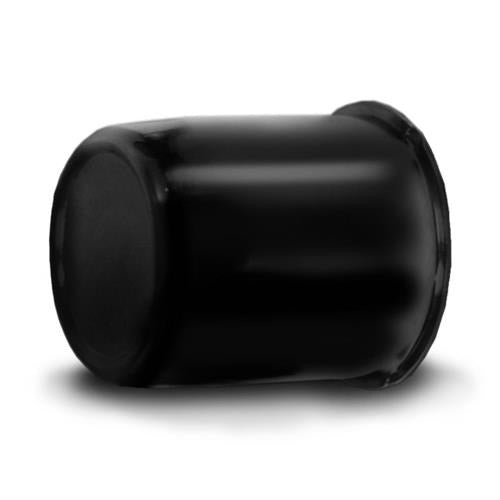 All black center caps for steel wheels for golf carts